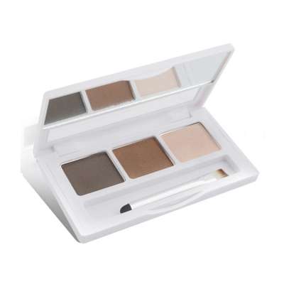 get perfect brows cruelty free 3 colors makeup eyebrow powder with eyebrow brush