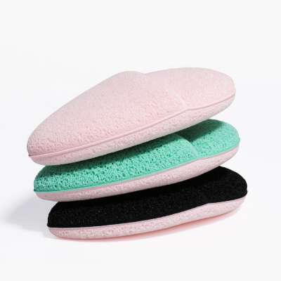 2021 New arrivals Shoe sponge face powder puff makeup set brush beauty makeup remover sponge puff makeup blending sponge